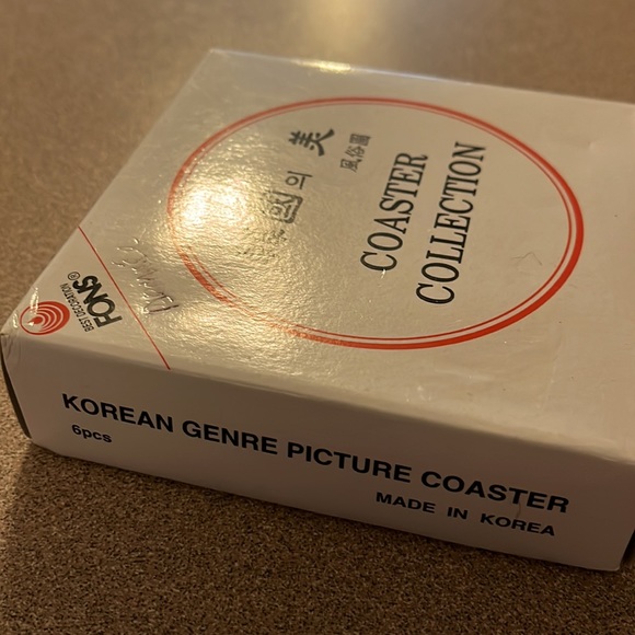 Korean coaster set - Picture 4 of 4